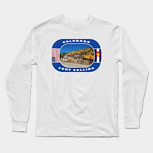 Colorado, Fort Collins City, USA Long Sleeve T-Shirt